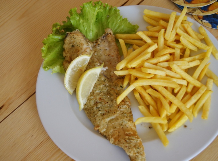 Smażalnia ryb u Iwi