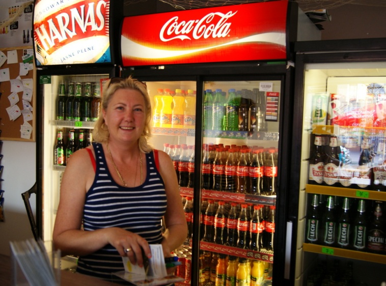 Smażalnia ryb u Iwi